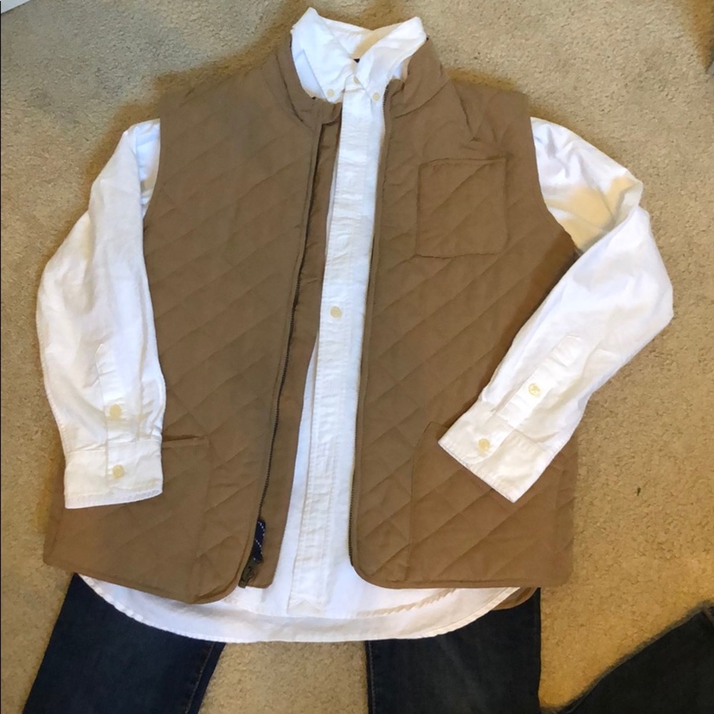 classic casual white button down